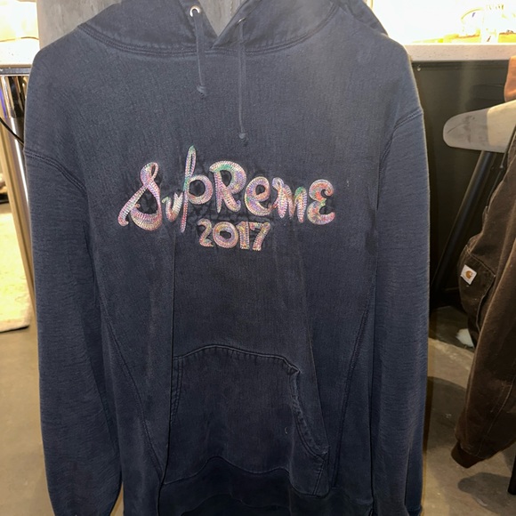 Supreme 2017 Embroidered Hoodie
